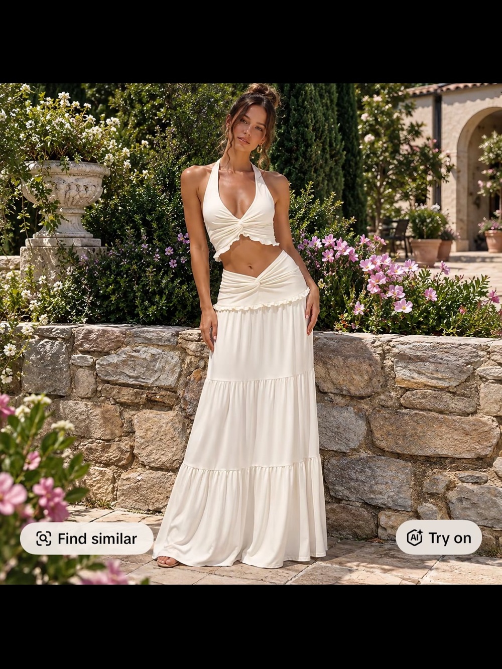 Maxi Skirt Set
